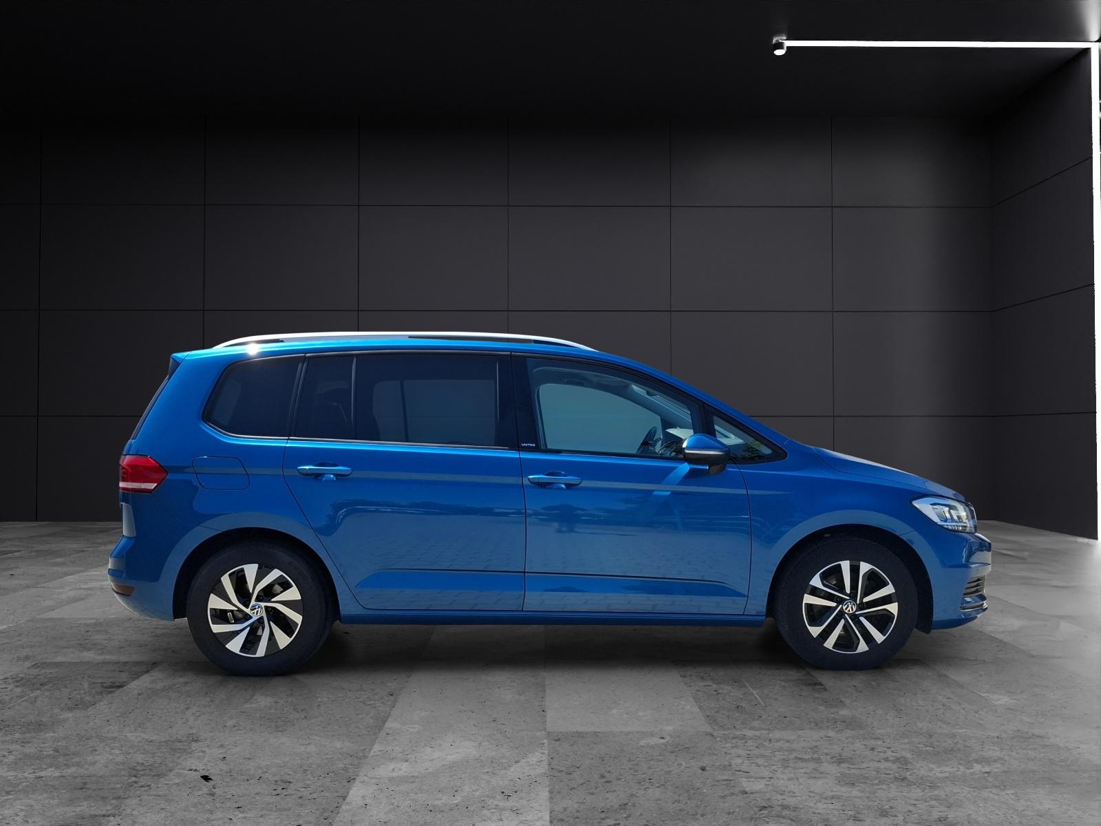 Volkswagen Touran TSI United DSG LED Navi ACC SHZ APP PDC, миниатюра 6