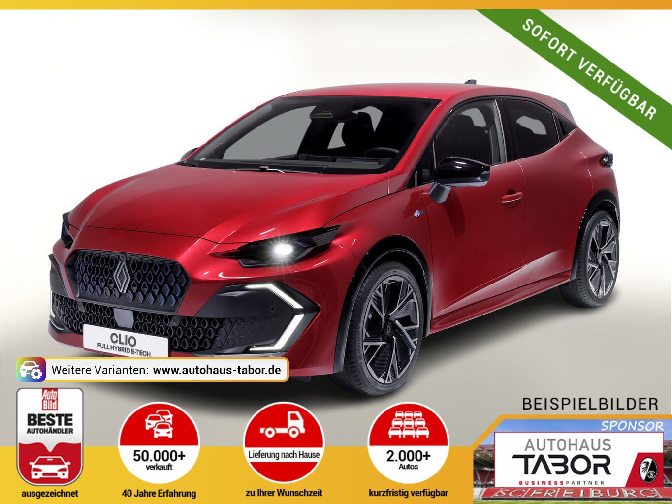 Renault CLIO Esprit Alpine Full Hybrid E-Tech UVP-6%*