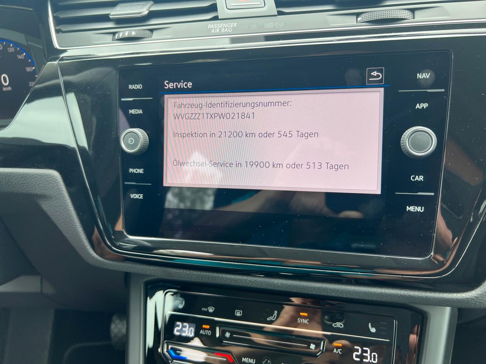 Volkswagen Touran 2.0TDI Highline DSG LED ACC NAV eHeck SHZ, миниатюра 23