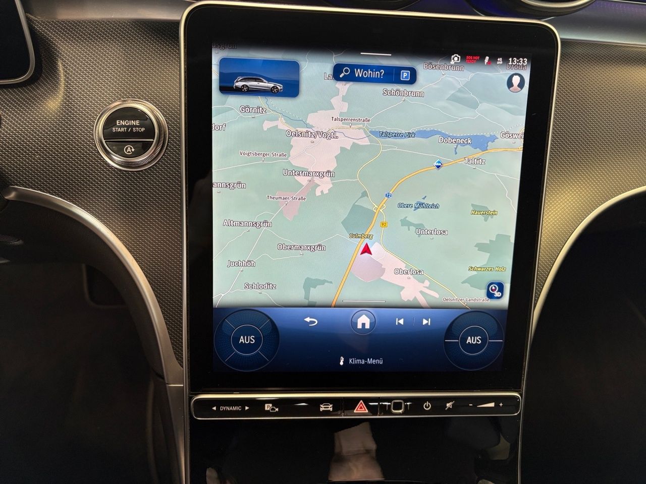 Fahrzeugabbildung Mercedes-Benz C 180 T AVANTG+AHK+TOTWIN+LHZ+KEYL+CARPL+AMBIEN+