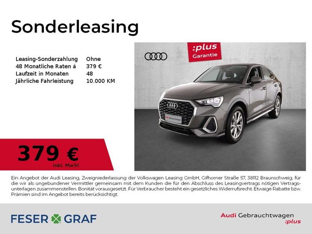 Audi Q3 Sportback 35 TFSI S line /LED/Navi+/ACC/AHK/K