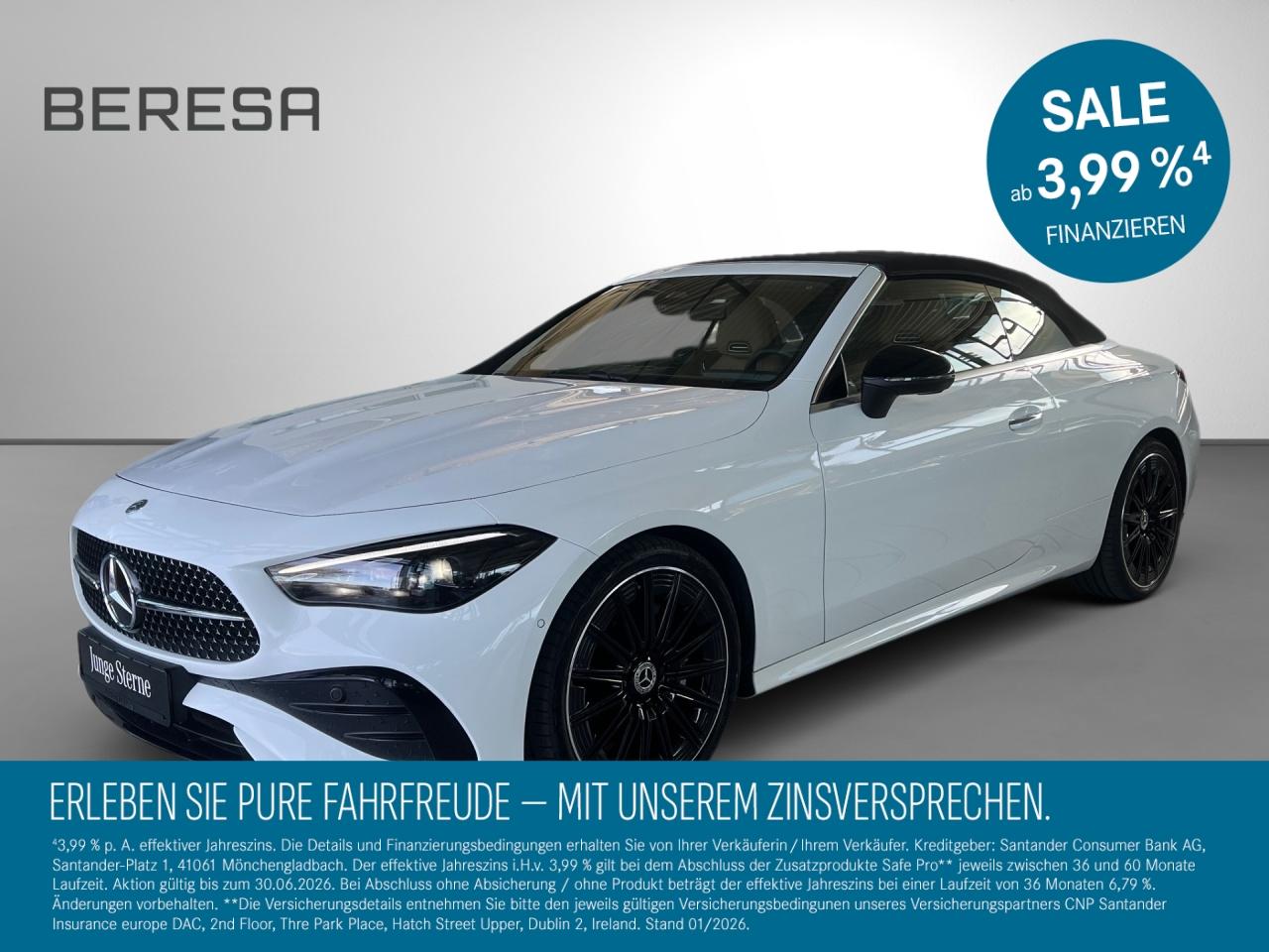 Mercedes-Benz CLE 300 4M Cabriolet AMG Night Sitzklima 20 Zoll