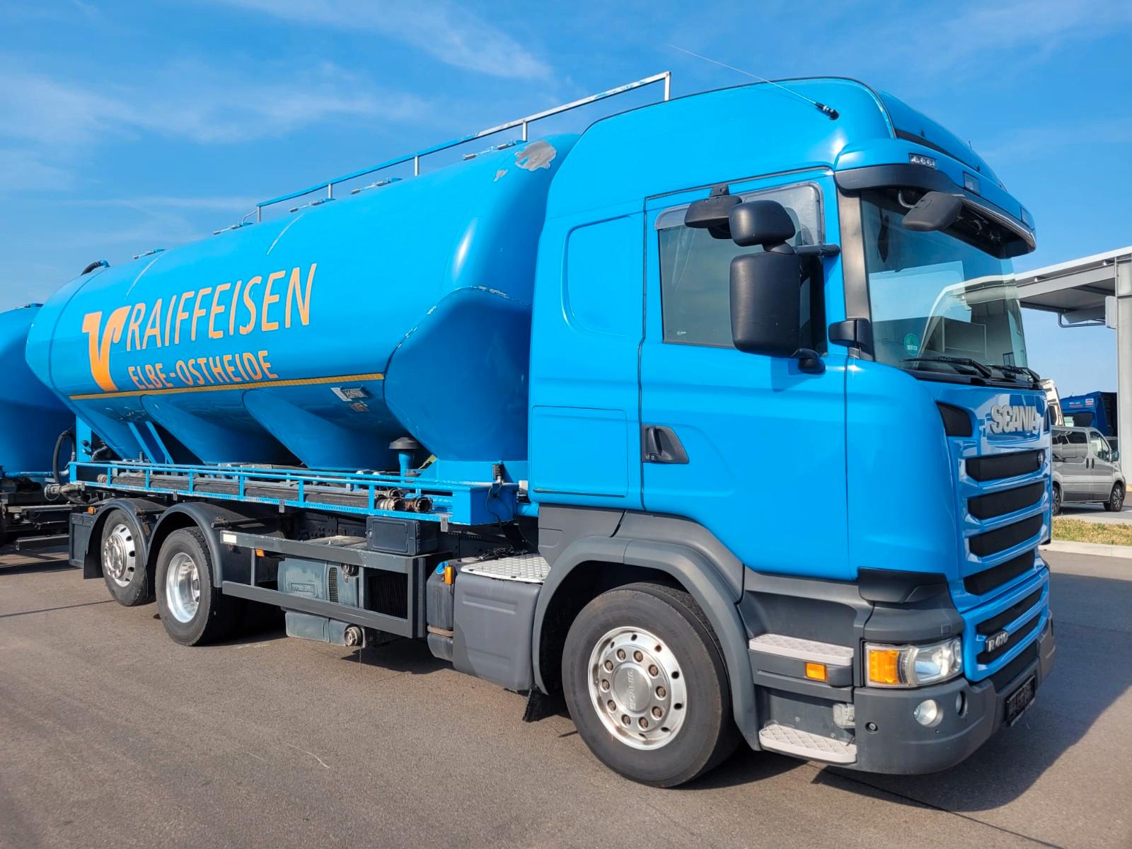 Scania R410 Köhler Silo 31m³ 2014 Drum Kompressor Top