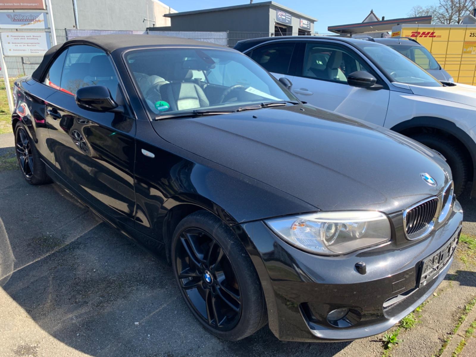 BMW Cabrio 118d Liebhabergepfl. Fzg. Leder 18-Alu