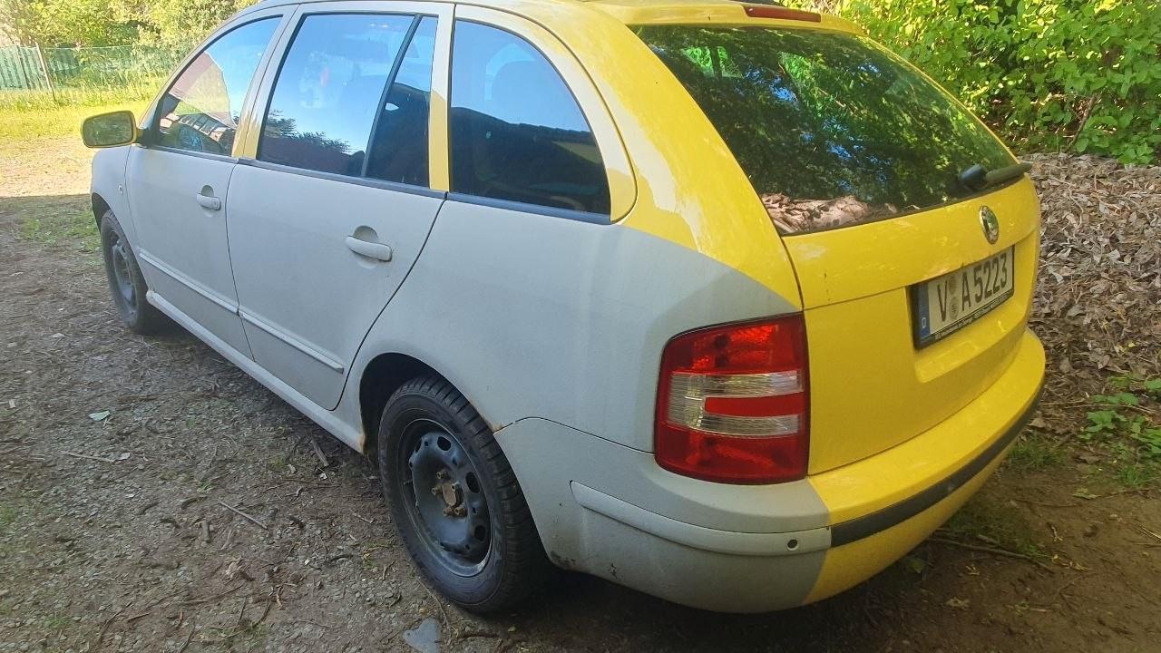 Skoda Fabia 2006 — салон