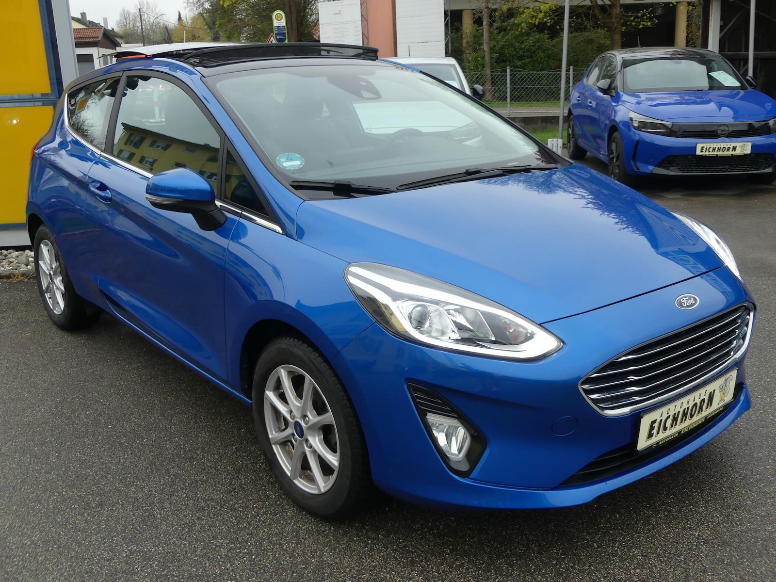Ford Fiesta Titanium, Allwetter, Sitzheiz, Panorama