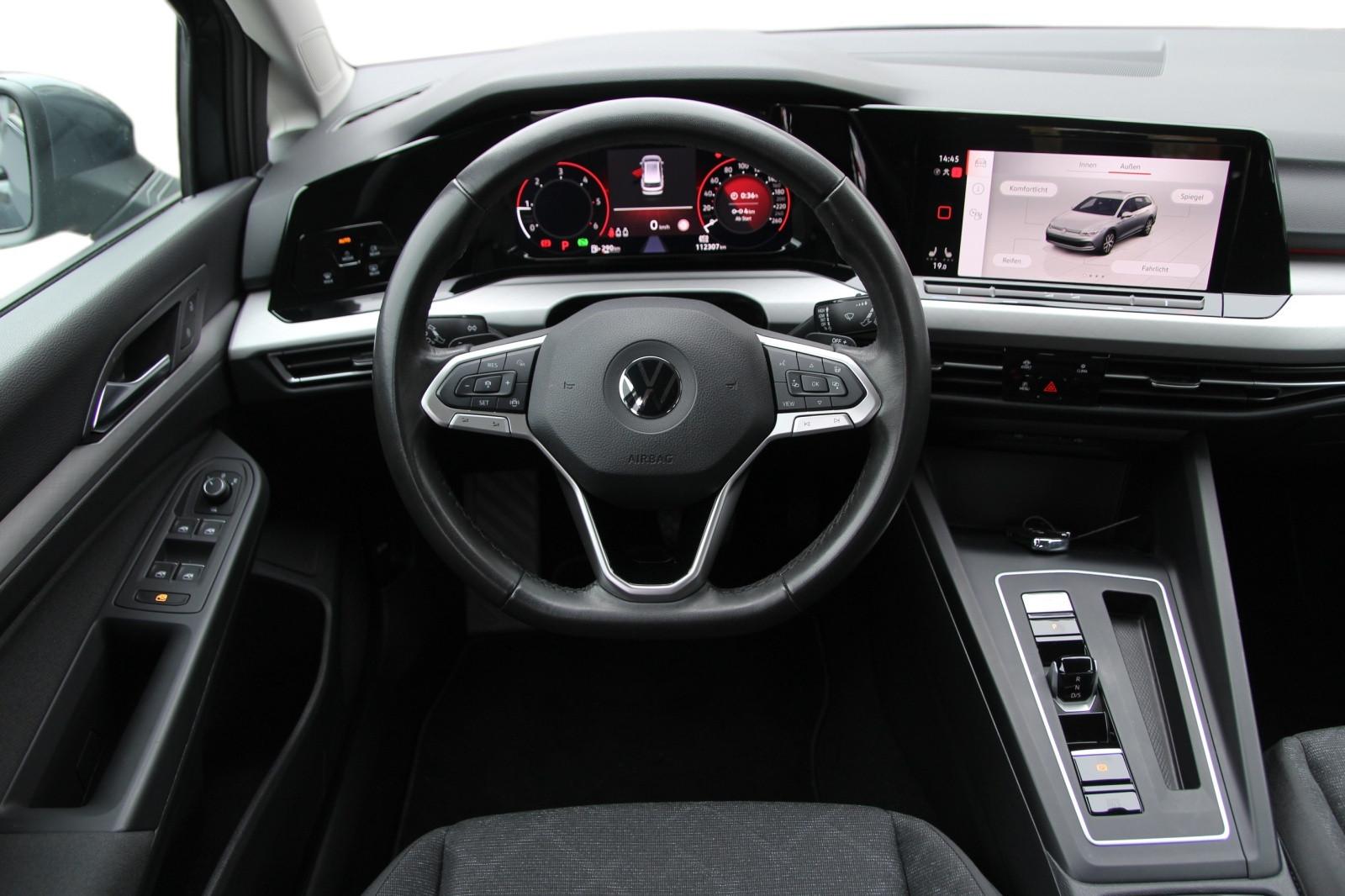 Volkswagen Golf VIII Variant Life DSG 2,0TDi/LED/Alu/1.Hand, миниатюра 9