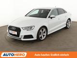Audi A3 Limousine 30 TFSI Sport Aut.*S-LINE*NAV*LED* - Audi A3: Weiß