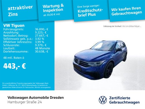 Volkswagen Tiguan R-Line 2.0 TDI IQ.LIGHT KAMERA STANDHZG