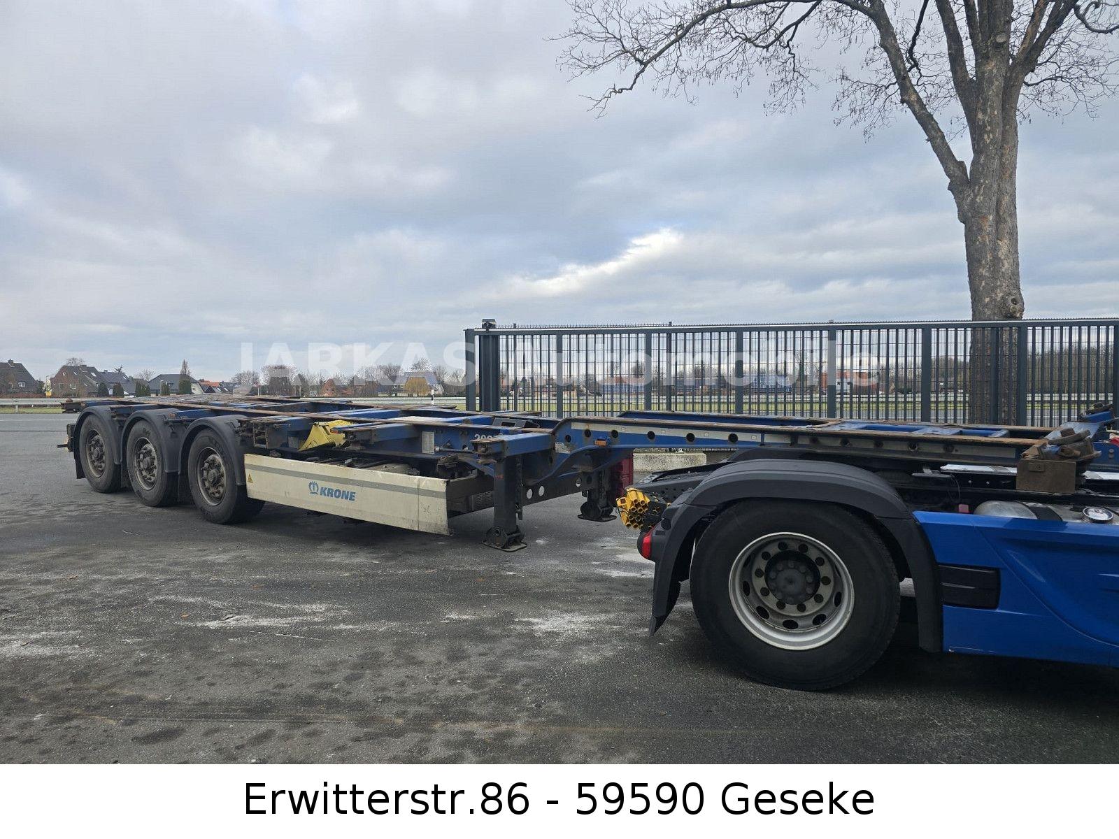 Krone SD, Containeraufbau, Kühlanlage, BPW Achsen