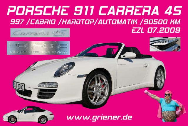 Porsche 911 CARRERA 4 S CABRIO /PASM /HARDTOP /typ 997