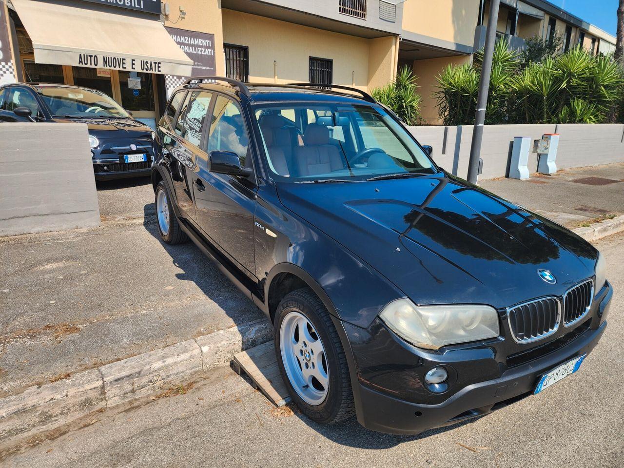 BMW X3 2008 — rear view