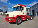Scania T144-460 / 6X4 / RETARDER / 2XBIG AXLE / HYDRAUL - Scania 144