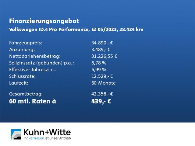 Volkswagen ID.4 Pro Performance AHK+LED+RFK+Navi+AppleCar