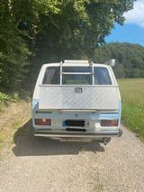 Volkswagen T3 Caravelle weiß-blau Oldtimer Camper - Volkswagen T3: Camper