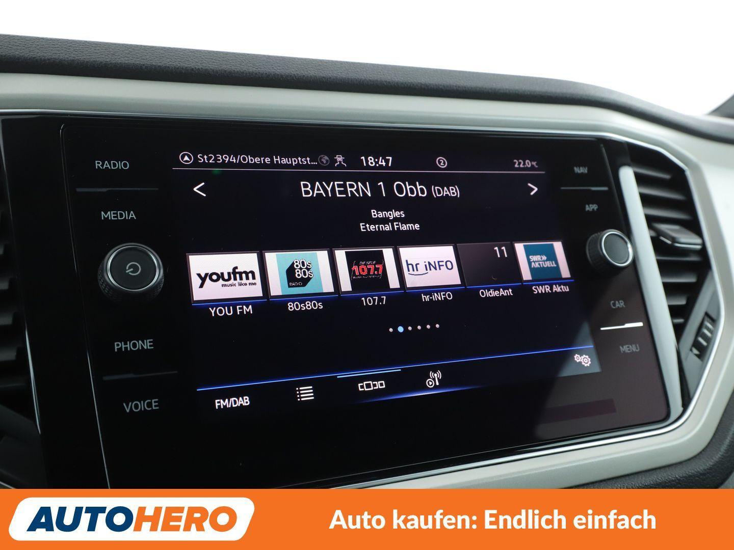 Volkswagen T-Roc 1.0 TSI Style Aut.*NAV*ACC*CAM*PDC*SHZ*AHK, миниатюра 19