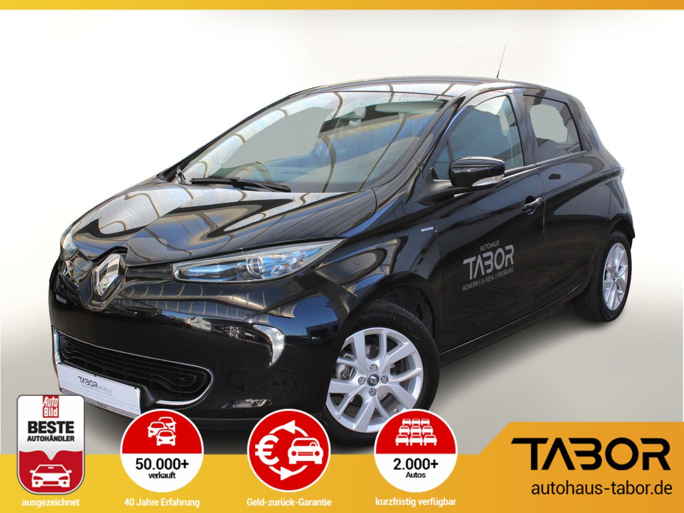 Renault Zoe ZE40 R110 LIMITED Miet-Bat. Nav Klimaaut