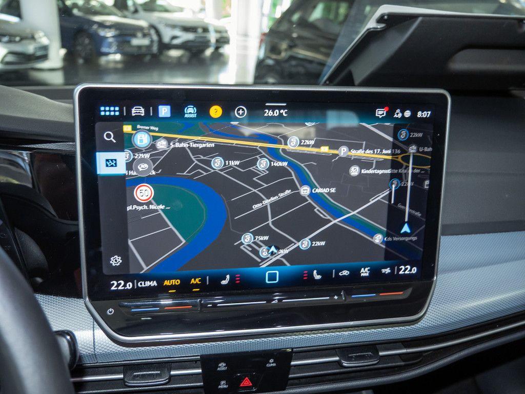 Volkswagen Golf VIII 2.0 TDI DSG Goal Navi AHK Kamera LED, миниатюра 9