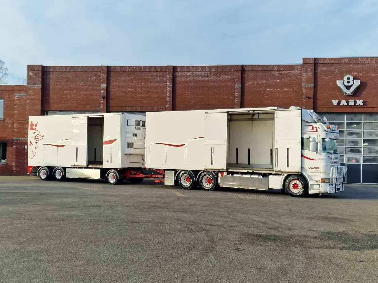 Scania R620-V8 Highline 6x4 - Bussbygg box with heater