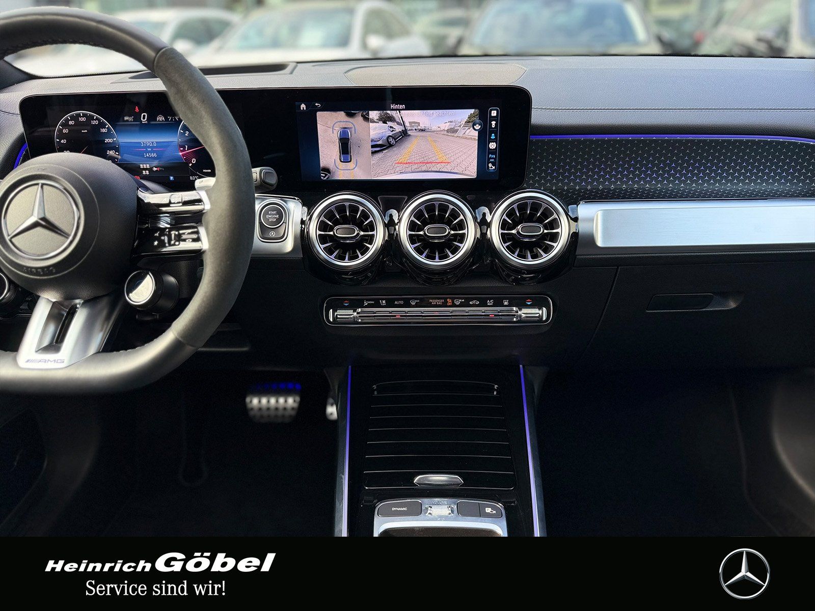 Fahrzeugabbildung Mercedes-Benz AMG GLB 35 4M PRE+ FAP SH BUR 7S WP PAN 360°K HU