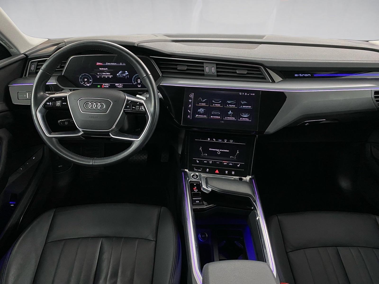 Audi e-tron advanced 55 quattro HuD AHK Vorb. 3xKlima, миниатюра 19