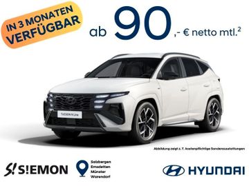 Hyundai Leasingangebot: Hyundai TUCSON N-Line 1.6 T-GDI 110 kW MY26 7-Gang-DCT