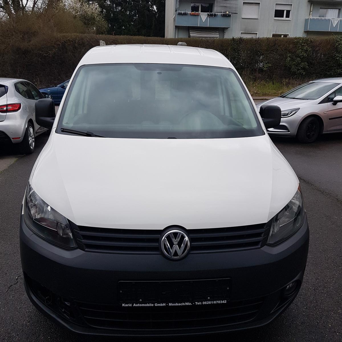 Volkswagen Caddy 1,6 TDI,Klima,Regaleinbaute, AHK.