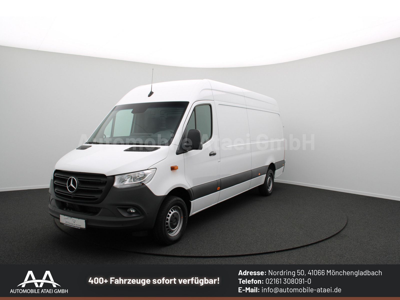 Fahrzeugabbildung Mercedes-Benz Sprinter 317 Maxi Automatik AHK 3,5t+360° 0616