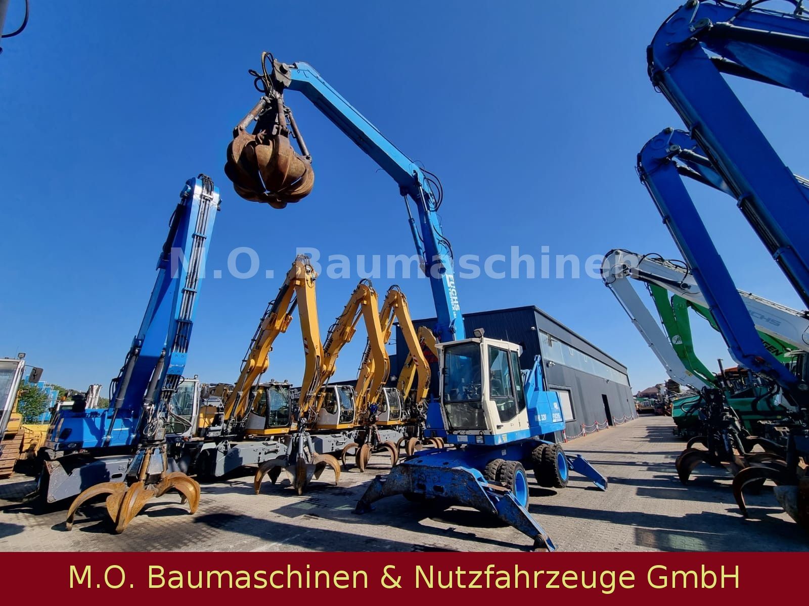 Fahrzeugabbildung Fuchs Terex MHL 320 / Polyp/ Liftkabine