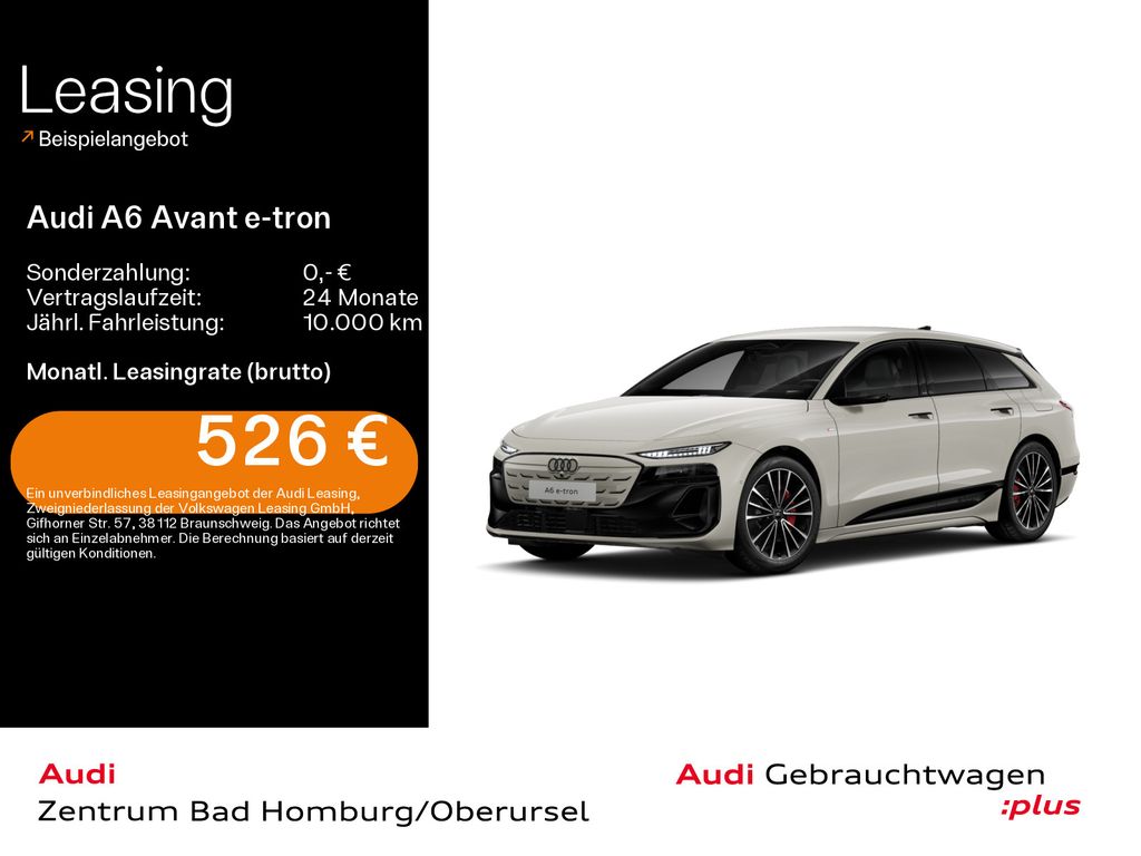 Audi A6 Avant e-tron qu S line*LED*MMI experience plu