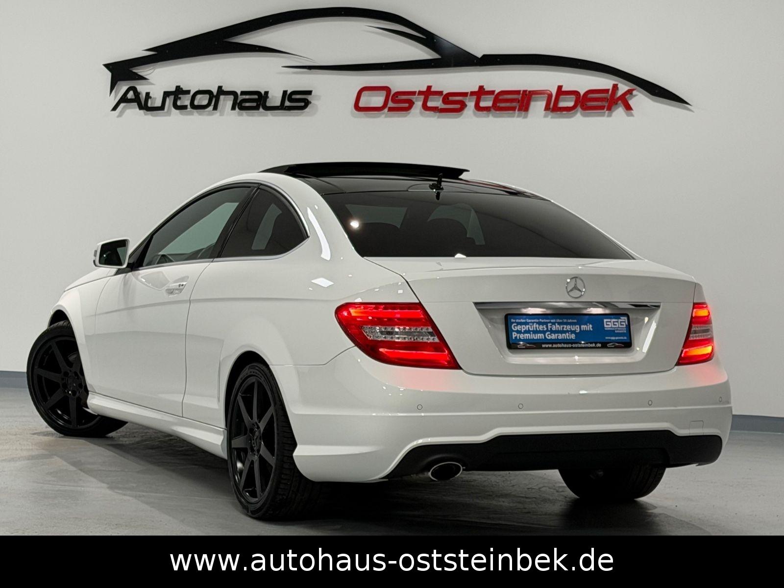 Mercedes-Benz C 250 CDI COUPE/AMG-LINE/PANORAMA/BiXEN/NAVI/F1/