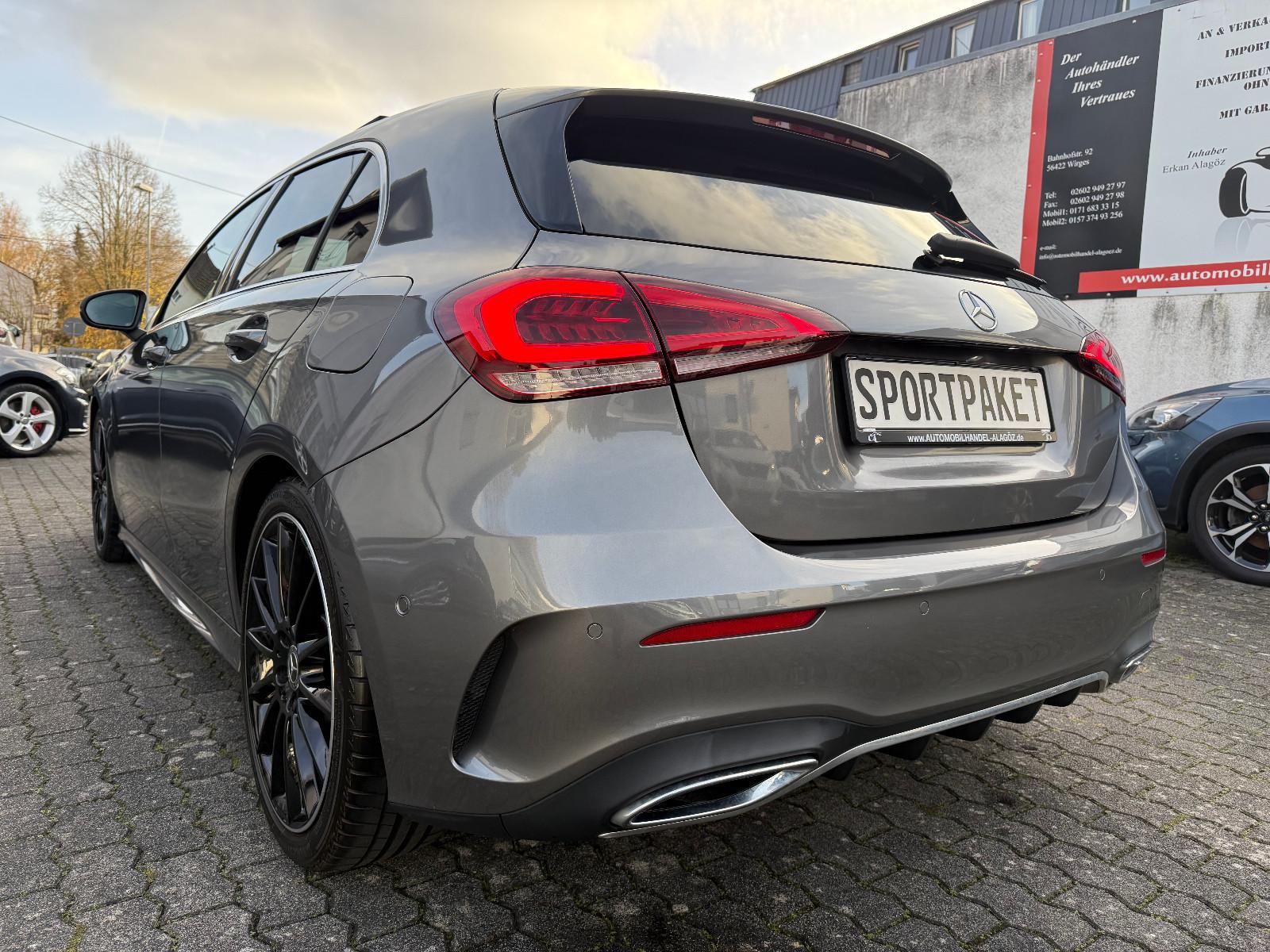 Mercedes-Benz A250 4-MATIC AMG-LINE LEDER PANO KAMERA LED NAVI