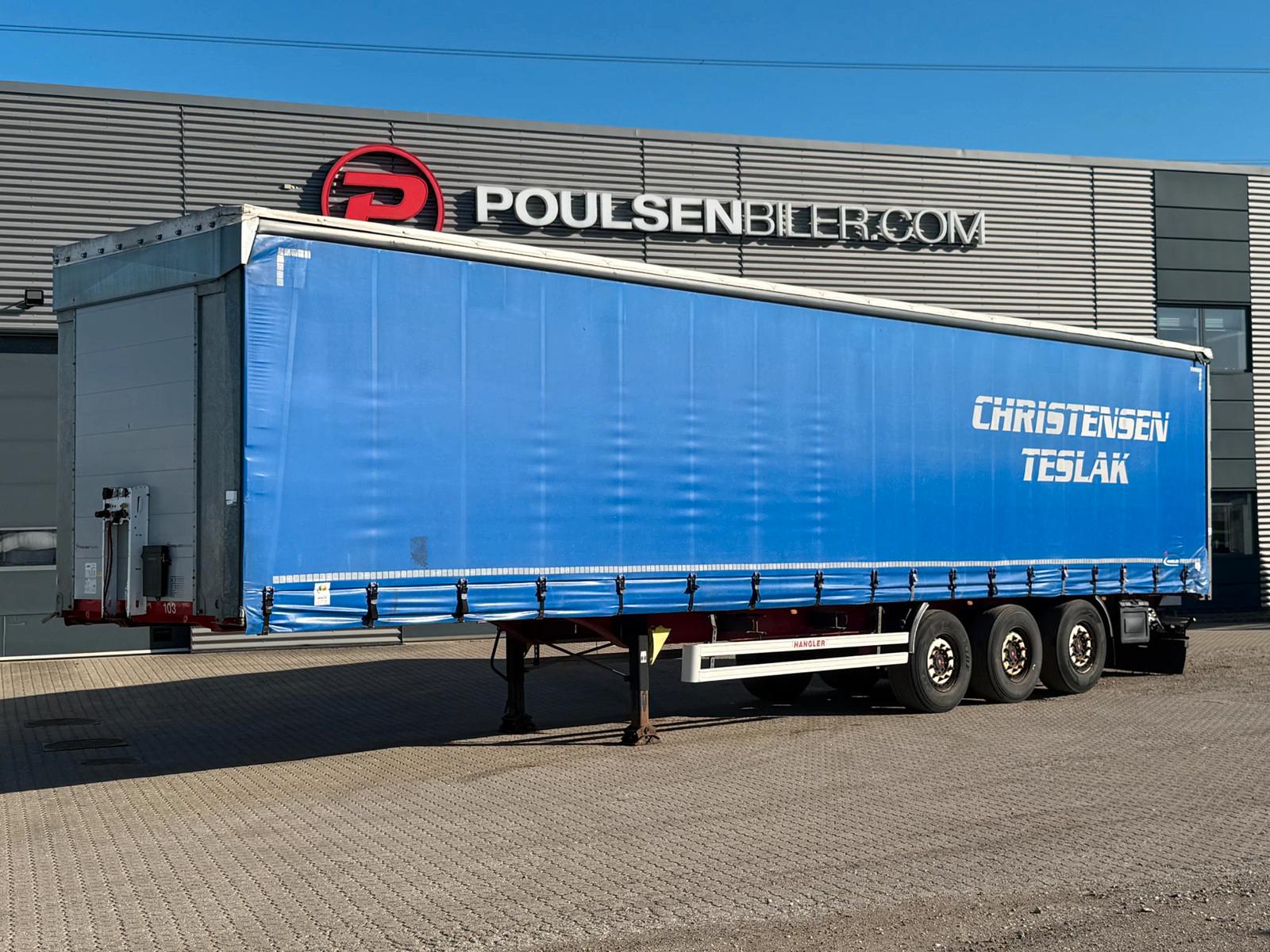 Andere Hangler 3-axle sliding curtain trailer