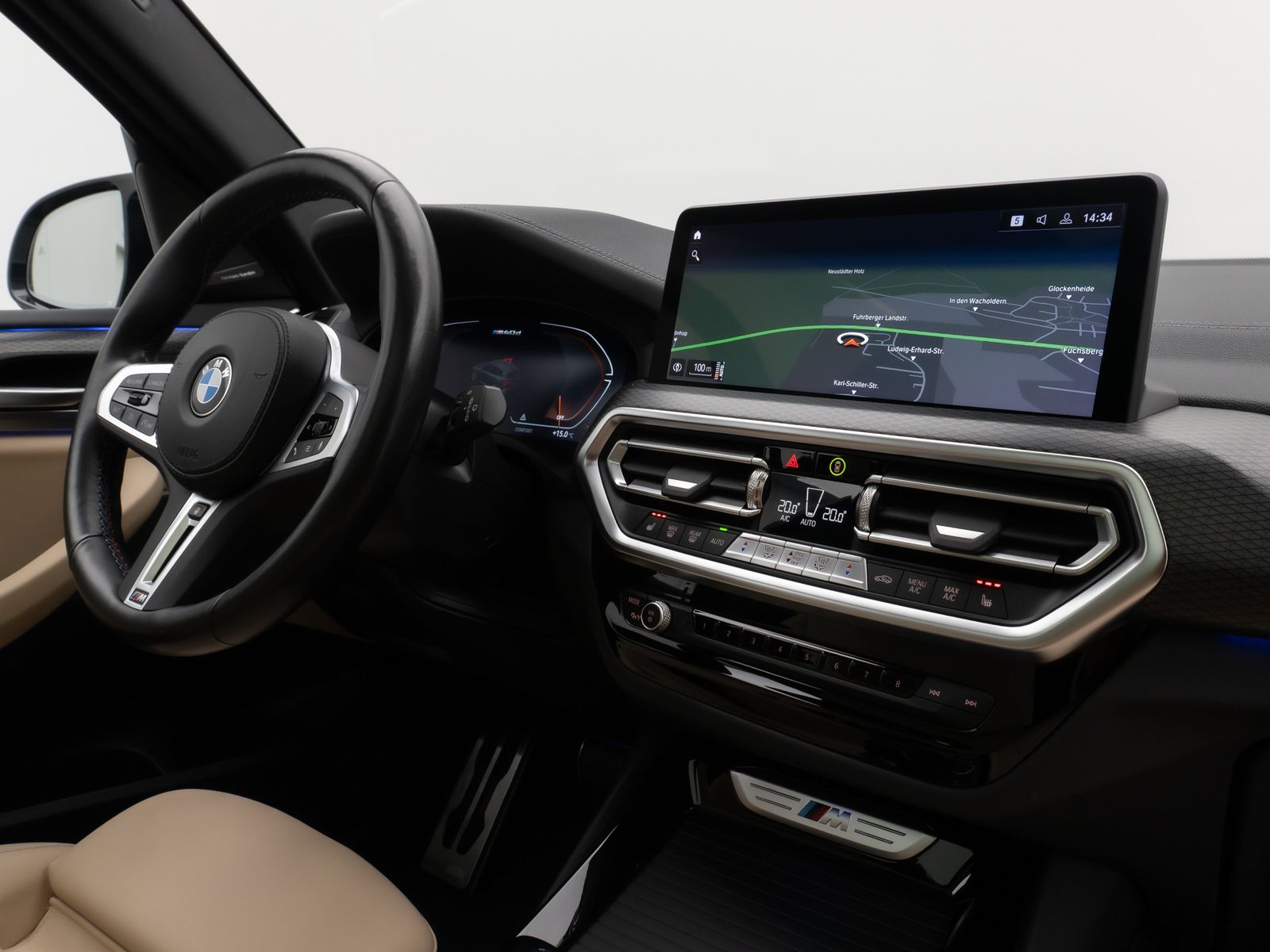 Fahrzeugabbildung BMW X3 M40d Panorama 360° HUD DAB H/K Alarm 20Zoll