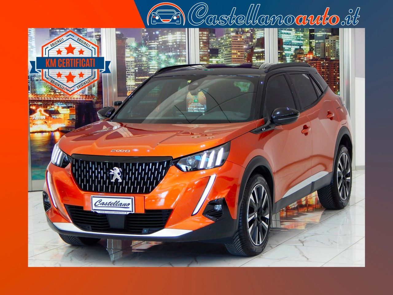 Peugeot 2008 1.5 bluehdi GT S&S EAT8 NAVI-PELLE-