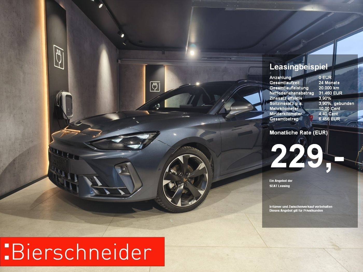 Cupra Leon Sportstourer 1.5 eTSI DSG ab 229.- 990.- An