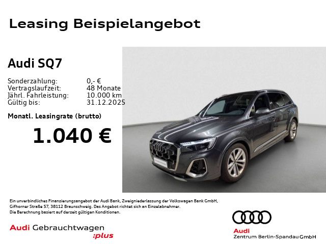 Audi SQ7 *HD-MATRIX*B&O*AHK*360°*Assist+*