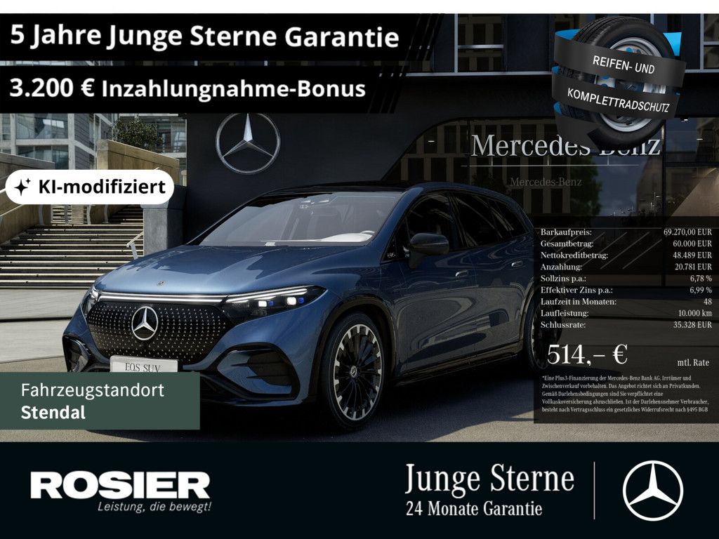 Mercedes-Benz EQS 450+ SUV AMG Sport Premium+ Hyperscreen ACC