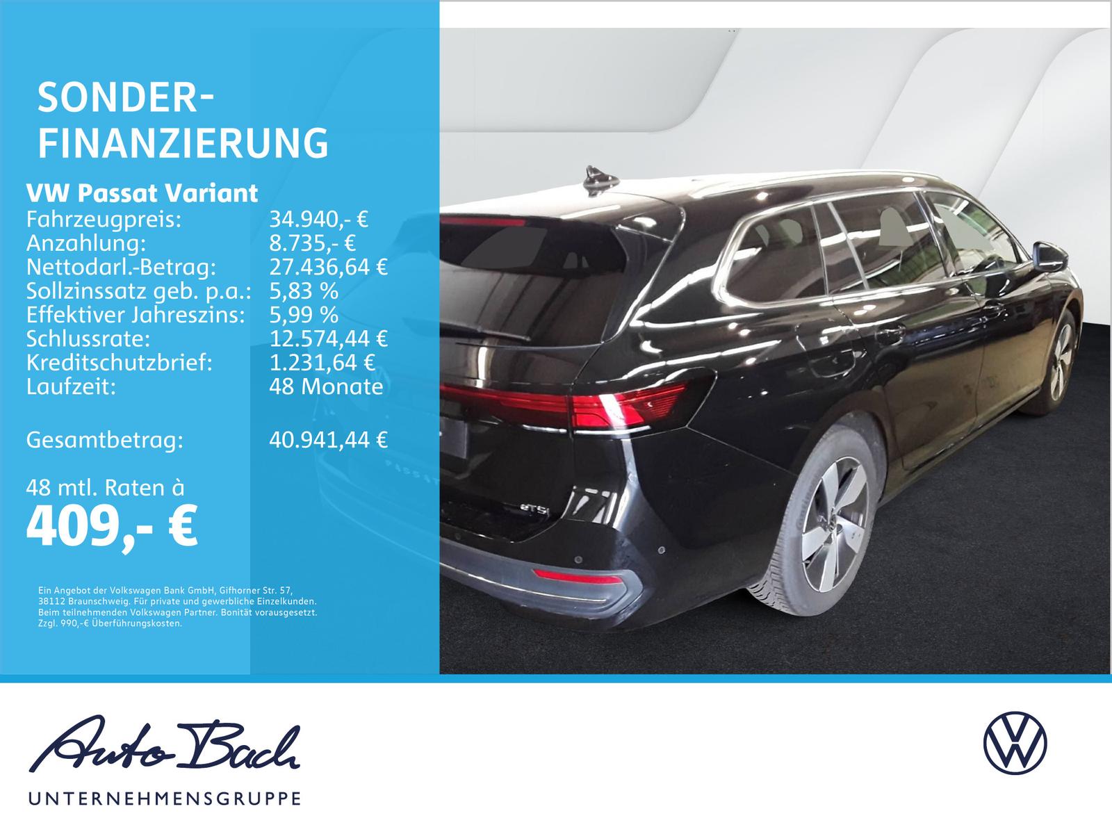 Volkswagen Passat 1.5 eTSI DSG Business, Navi, LED,, миниатюра 2