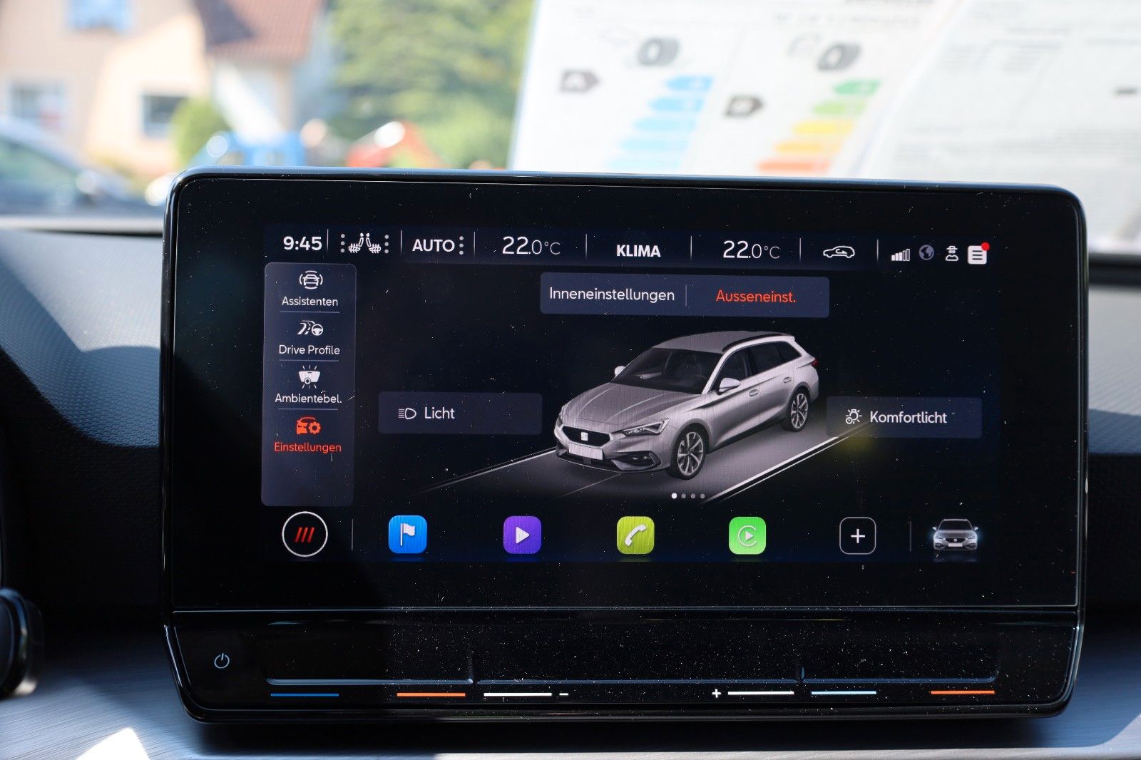 Fahrzeugabbildung SEAT Leon Sportstourer 1,5 eTSI  FR DSG