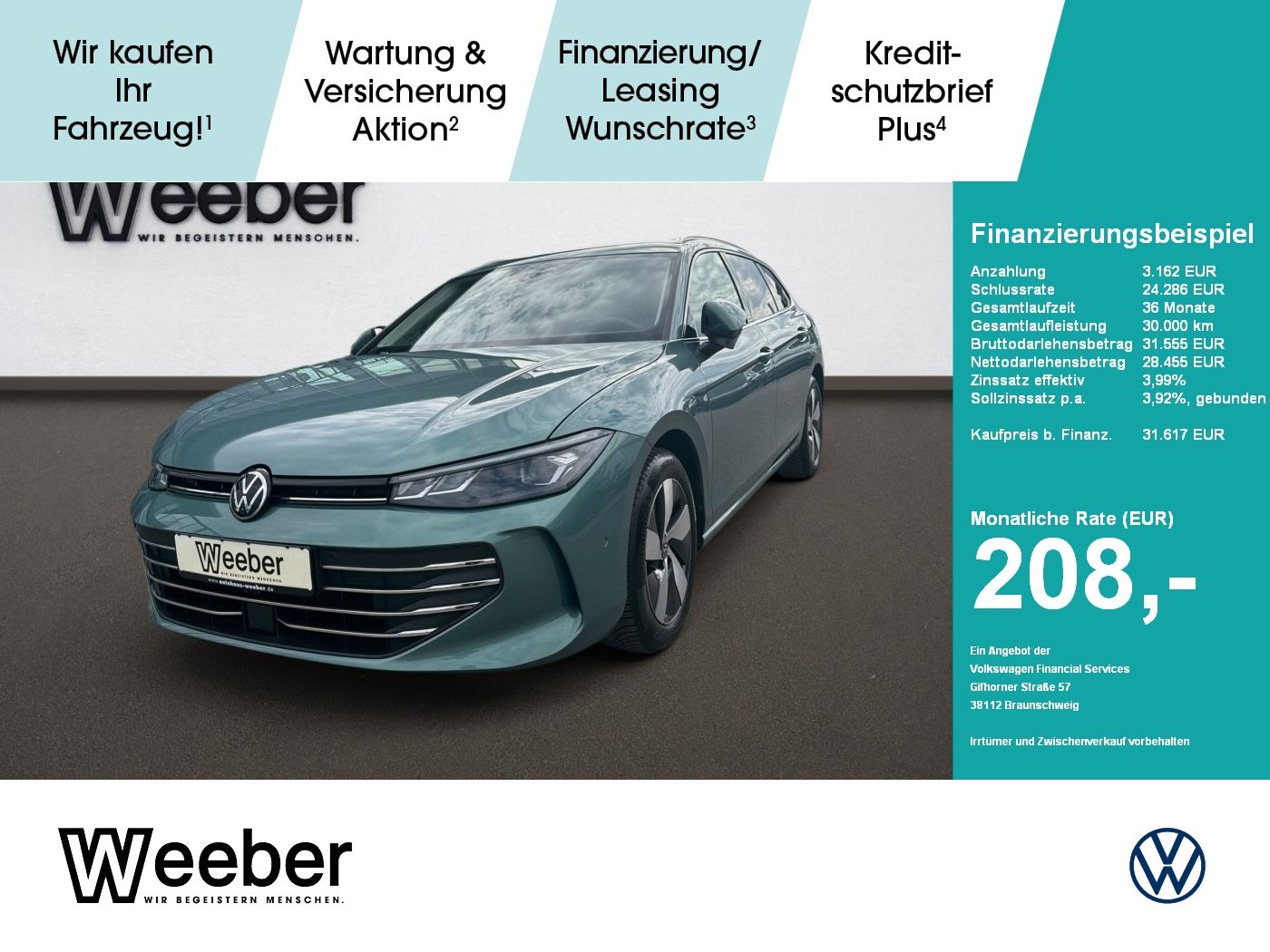 Volkswagen Passat Variant Business *AHK*360° CAM*ACC*LED*NA