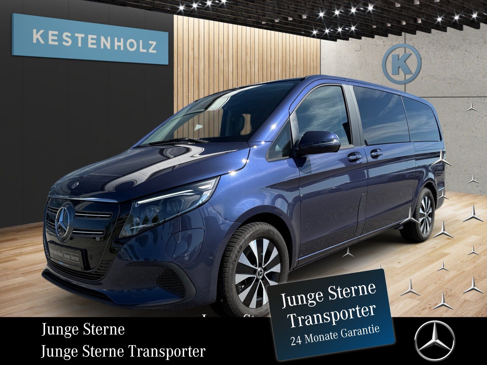 MERCEDES-BENZ EQV 300 Lang *6SITZ*DISTR*NAVI*MBEAM*RFK*SHZ*