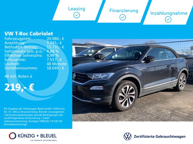 Volkswagen T-Roc Cabriolet Active 1.0 TSI NAV*PDC*ACC*SHZ