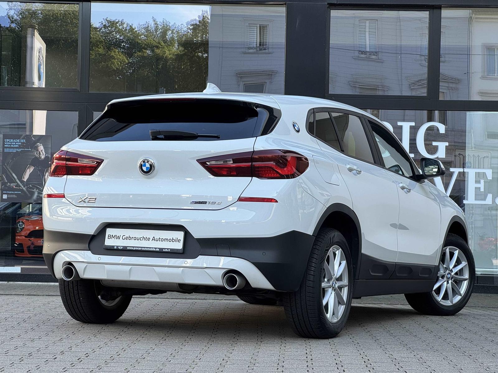 BMW X2 sDrive18d LED Navi Aut. PA PDC Tempomat Shz