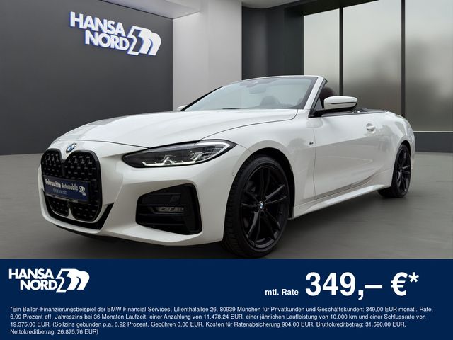 BMW 420i Cabrio M-SPORT LED NAVI KAMERA H/K 19"