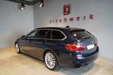 BMW 520i Touring Automatik*ufrei*BRD*19 Zoll*AHK*top - BMW: Blau, Kombi