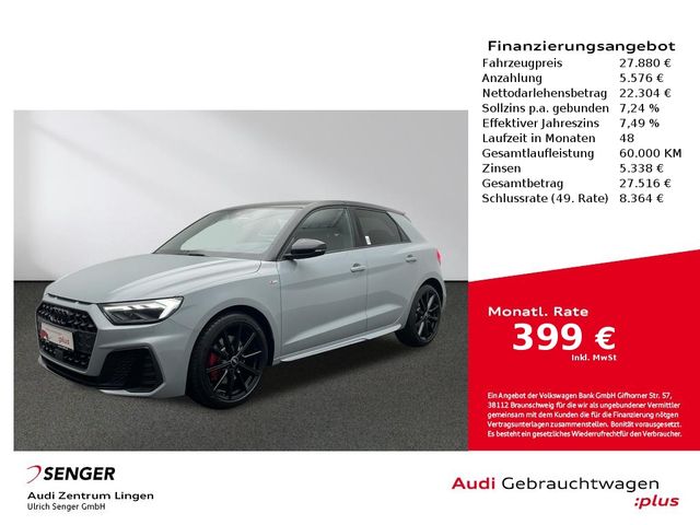 Audi A1 Sportback S line 40 TFSI S tronic MMI LED