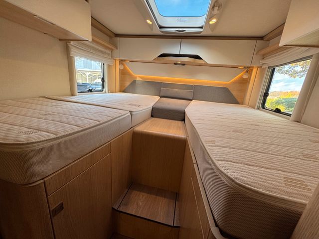 HYMER / ERIBA / HYMERCAR B MC T 580-Mercedes-Autom-LED Scheinw-Distron
