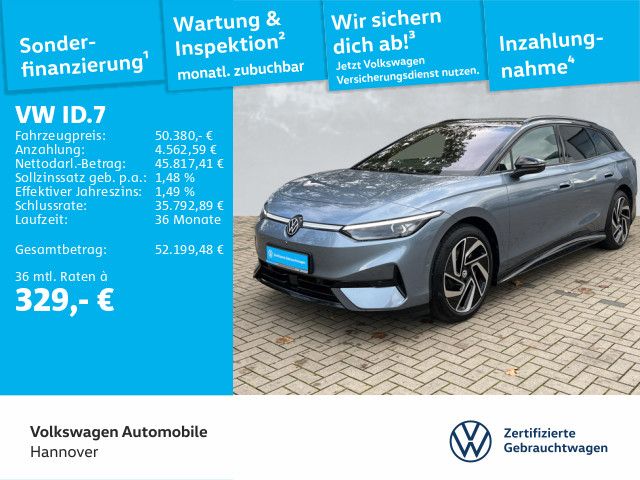 Volkswagen ID.7 Tourer Pro S Navi AHK Kamera HUD WP ACC LED