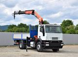 Iveco Eurocargo 180E28 *Pritsche 4,80m + KRAN - Iveco Eurocargo 180